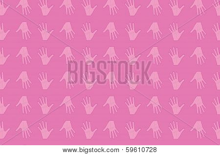 pink hand texture