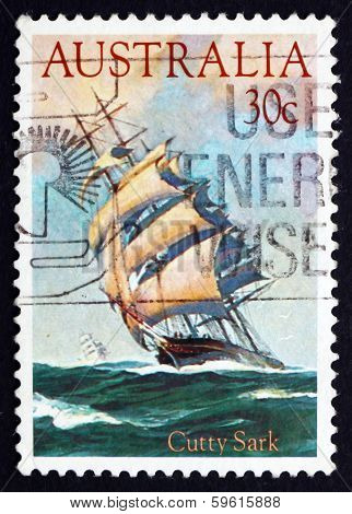 Postage Stamp Australia 1984 Cutty Sark, Clipper Ship
