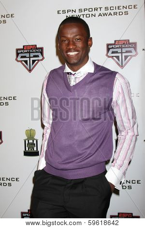 LOS ANGELES  - FEB 9:  Torrance	Gibson at the ESPN Sport Science Newton Awards at Sport Science Studio on February 9, 2014 in Burbank, CA