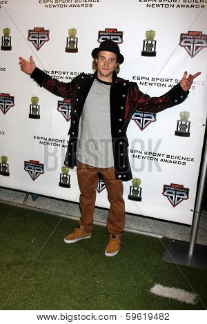LOS ANGELES  - FEB 9:  Ethen Godfrey Roberts at the ESPN Sport Science Newton Awards at Sport Science Studio on February 9, 2014 in Burbank, CA