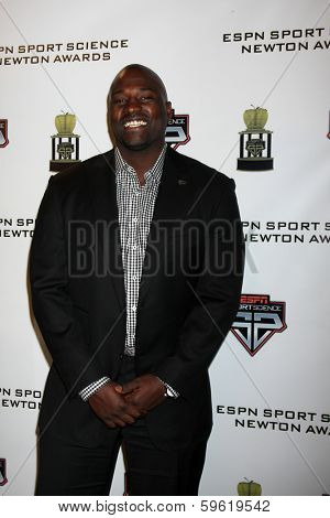 LOS ANGELES  - FEB 9:  Marcellus Wiley at the ESPN Sport Science Newton Awards at Sport Science Studio on February 9, 2014 in Burbank, CA