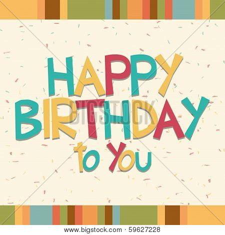 Happy Birthday