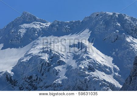 Negoiu Peak In Winter