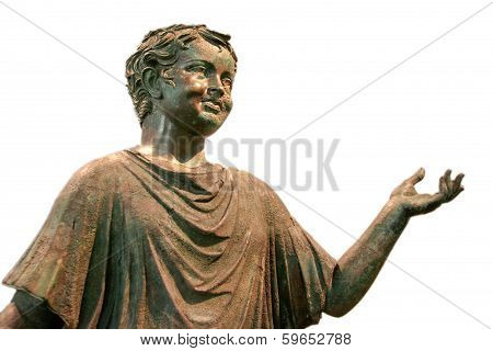 Bronze Statue Of A Camillus