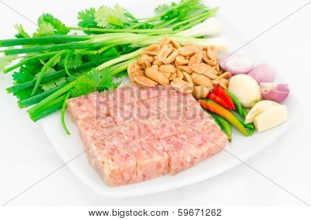 Fermented Ground Pork (nham)