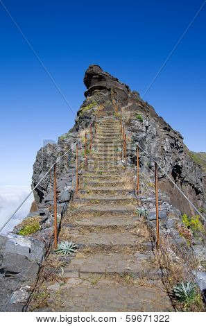 Pico Do Areeiro Trekking To Sky, Madeira