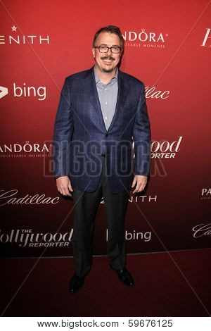 LOS ANGELES - FEB 10:  Vince Gilligan at the The Hollywood Reporter's Annual Nominees Night Party at Spago on February 10, 2014 in Beverly Hills, CA