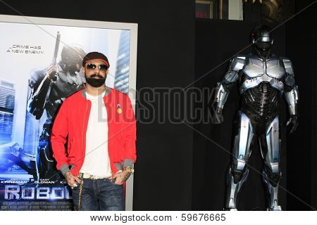 LOS ANGELES - FEB 10:  A J McLean at the 