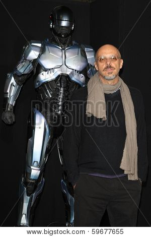 LOS ANGELES - FEB 10: Jose Padilha at the premiere of Columbia Pictures' 'Robocop' at TCL Chinese Theatre on February 10, 2014 in Los Angeles, California