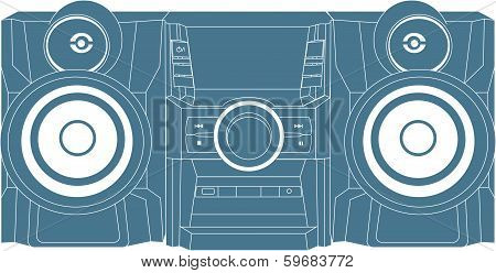 Audio system icon