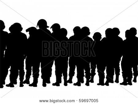 People of special police force