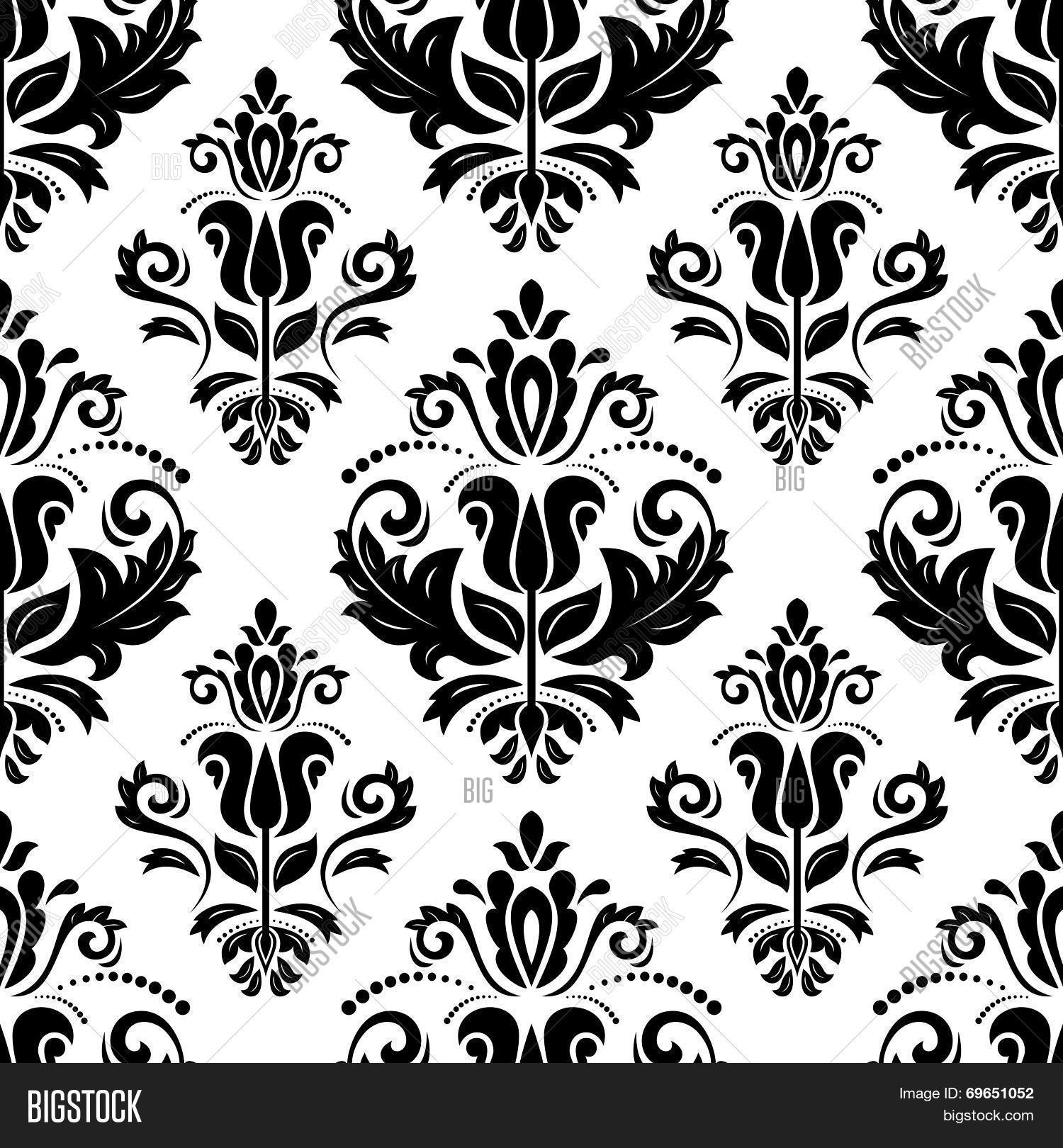 Damask Seamless Vector & Photo (Free Trial) | Bigstock