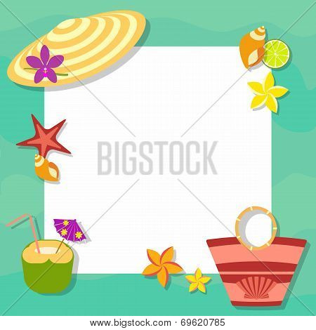 Summer Vacations On The Beach