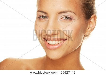 young happy woman