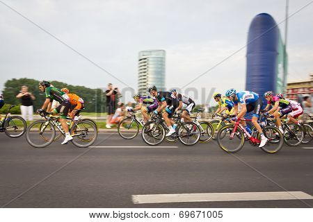 Rzeszow, Poland - August 05: Cycling Race Tour De Pologne, Stage 3 In Rzeszow. 71Th Tour De Pologne,