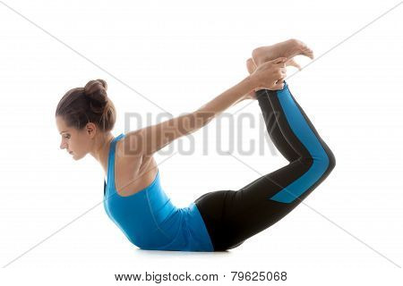 Yoga Girl Practicing