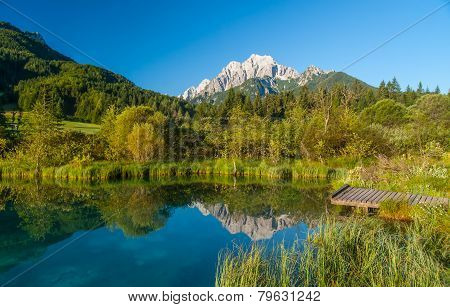 Sava spring, Zelenci, Slovenia