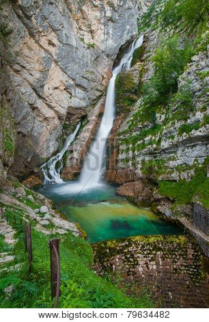 Savica waterfall, Bohinj, Slovenia
