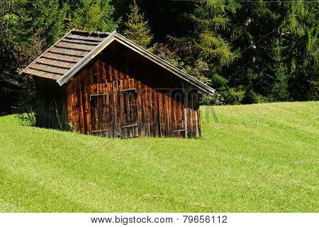 Small wooden house