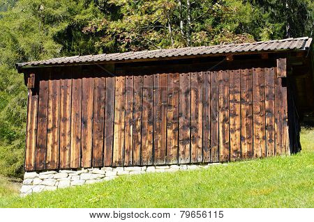 Small wooden house