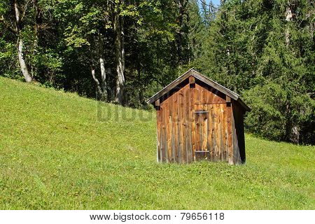 Small wooden house