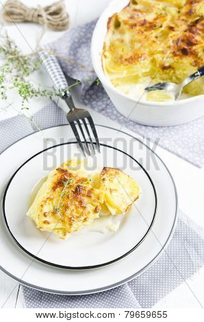 Potato gratin dauphinoise