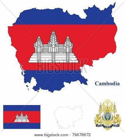 Cambodia Flag