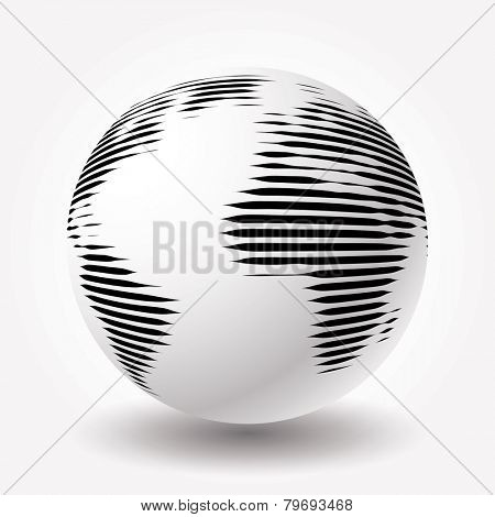 vector simple linear world icon