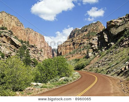 Kolob dzielnicy kaniony Zion National Park