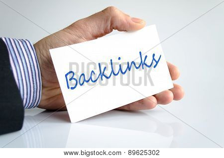 Backlinks Concept