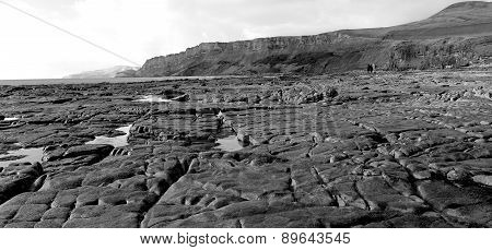 Kimmeridge Bay Rock Formations