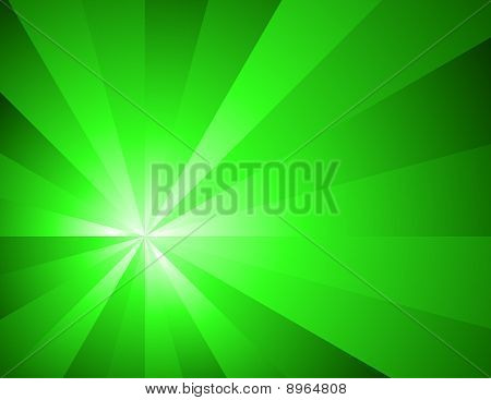 Resumo de iluminação verde