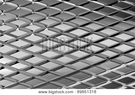 Diamond Metal Sheet Background
