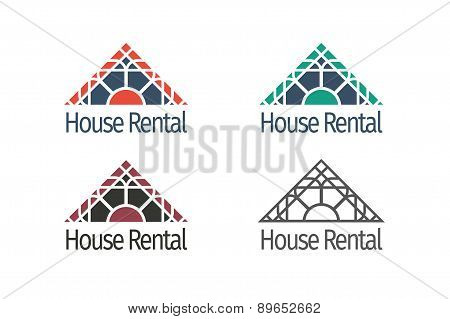 Vector asian logo templates