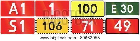Polish Numbered Roads