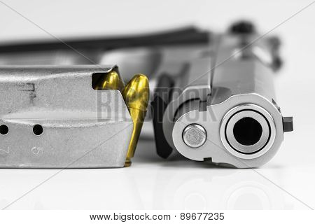 Bullets with the gun