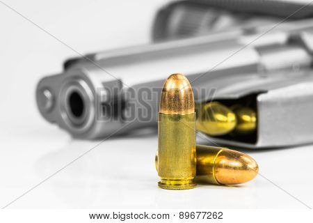 Bullets with the gun