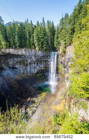 Brandywine waterfall in Brandywine Falls Provincial Park, British Columbia, Canada