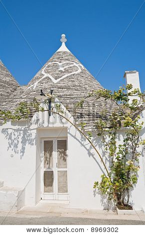 Trullo. Alberobello. Apulie.