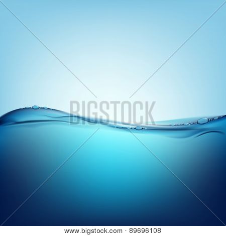 Water With Air Bubbles