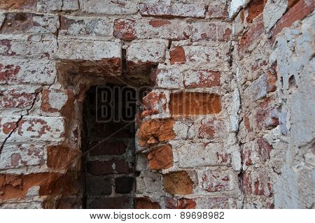 Old Ruined Church In Russia
