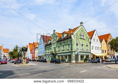Old Medieval Town Of Schongau