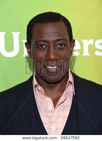 LOS ANGELES - AUG 13:  Wesley Snipes arrives to the Summer 2015 TCA's - NBCUniversal  on August 13, 2015 in Hollywood, CA                