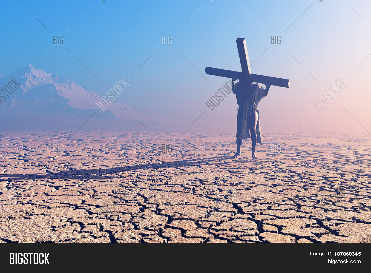 Desert cross 1000 3. Крест в пустыне. Кресты в пустыне и человек. Иисус с крестом в пустыне. Христианский крест пустыня