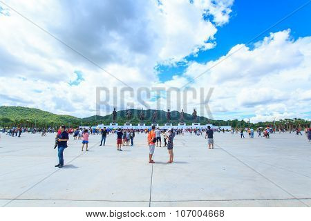 Great Giant 7 King Statues Hua Hin Thailand.