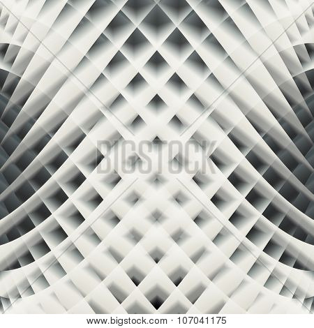 Abstract Black And White Vector Geometric Background