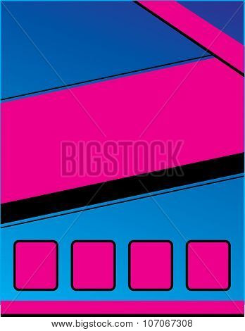Blue Pink Background