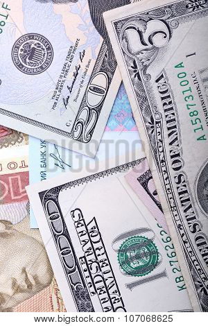 Ukrainian Hryvnia And The American Dollars