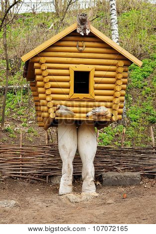 Small Wooden Hut On Chicken Legs
