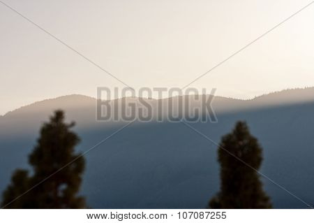 Sunlight Over Hill